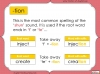 The Suffixes '-tion', '-sion', '-ssion' and '-cian' - Year 3 and 4 Teaching Resources (slide 5/16)